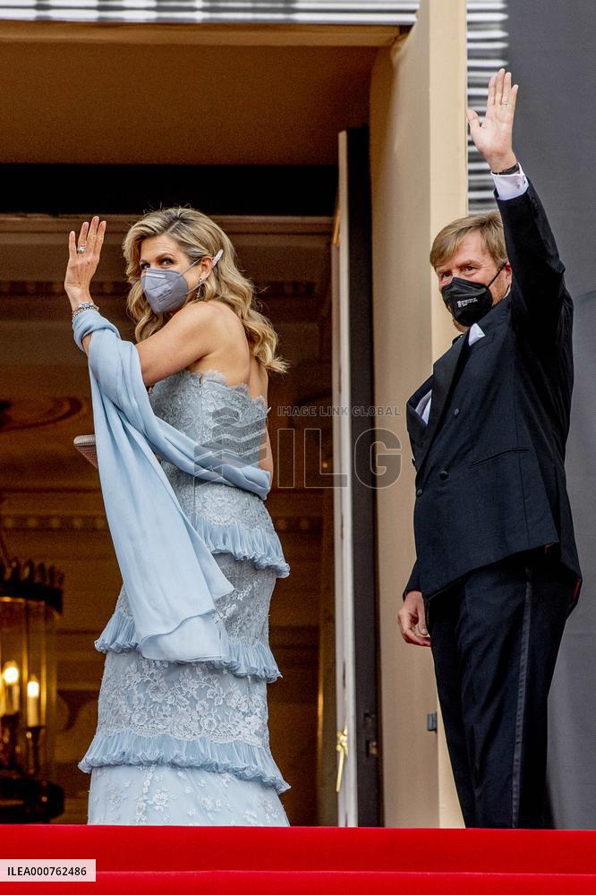 Royals At Counter Performance By Royal Concertgebouw Orchestra - Berlin