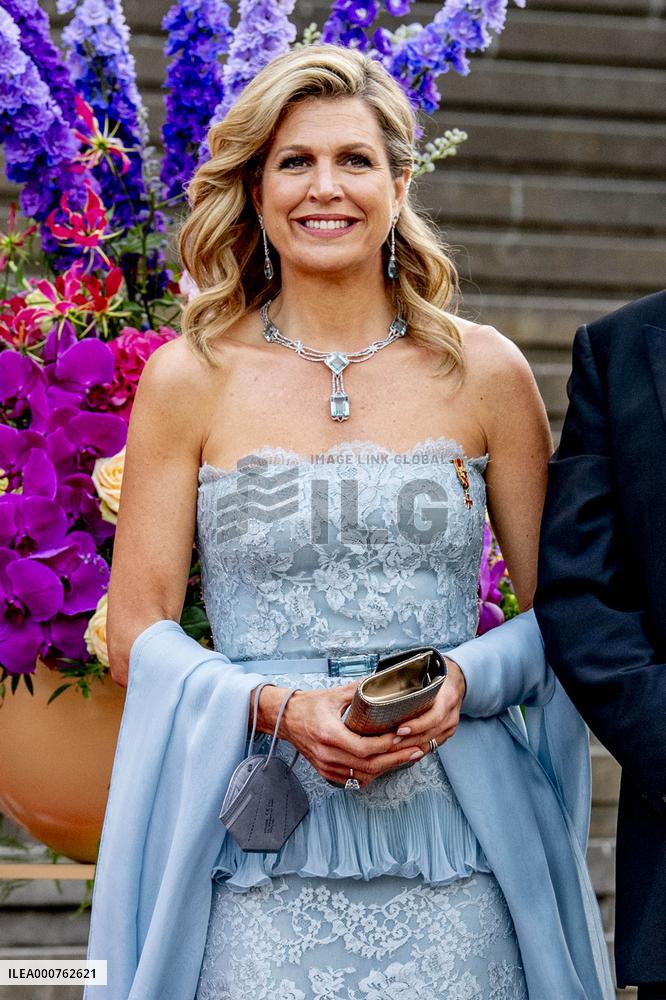 Royals At Counter Performance By Royal Concertgebouw Orchestra - Berlin