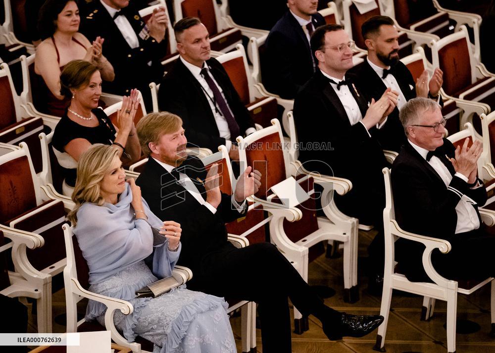 Royals At Counter Performance By Royal Concertgebouw Orchestra - Berlin