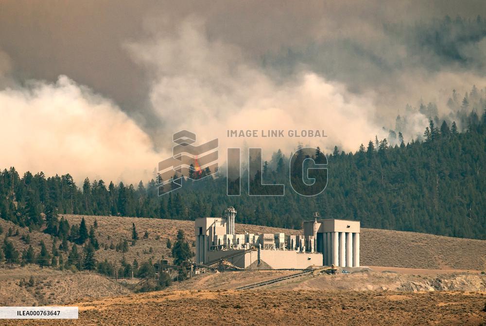 Wildfires in British Columbia - Canada
