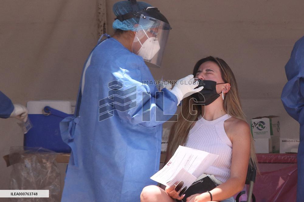 Covid-19 testing in Mexico City