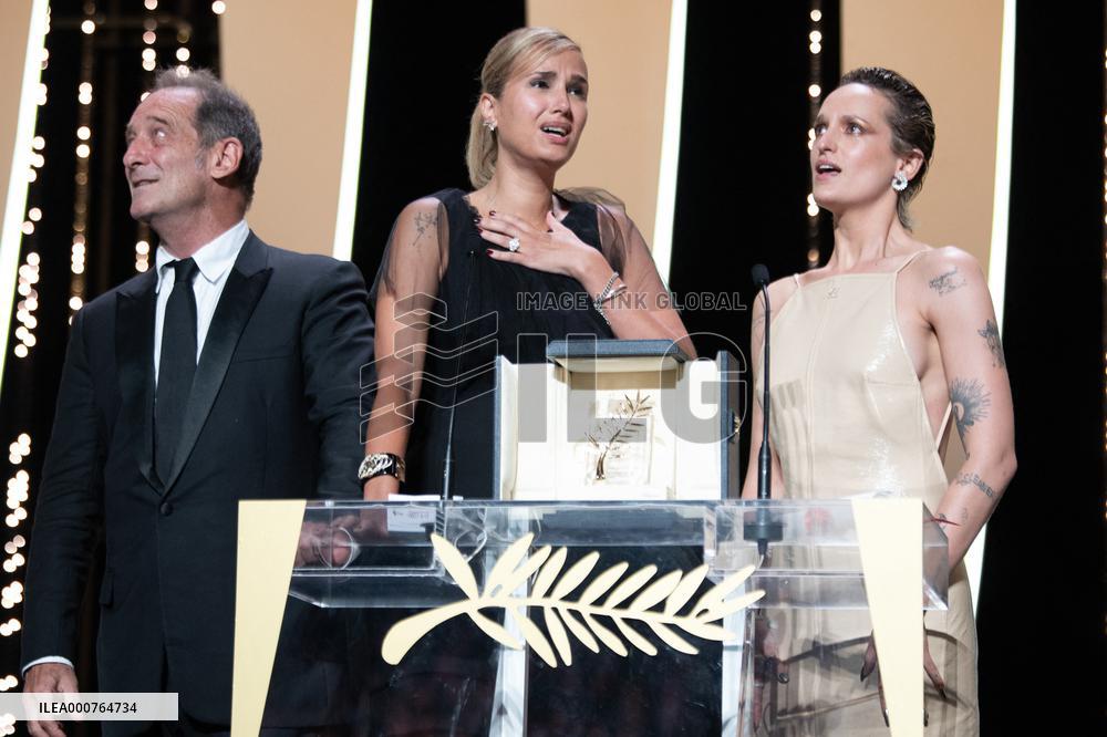 Cannes-Palme d or Winner Photocall-DN