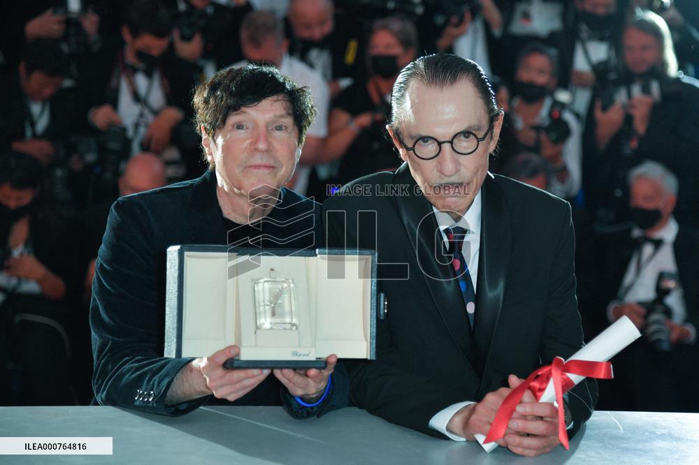 Cannes - Winners Photocall