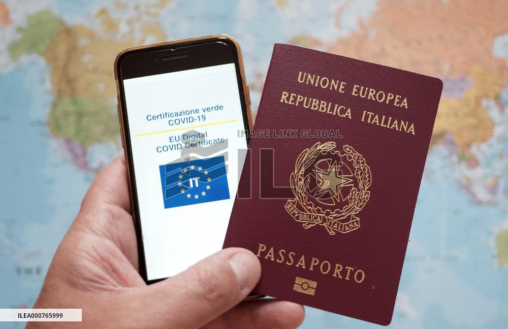 EU Digital Covid Certificate - Rome