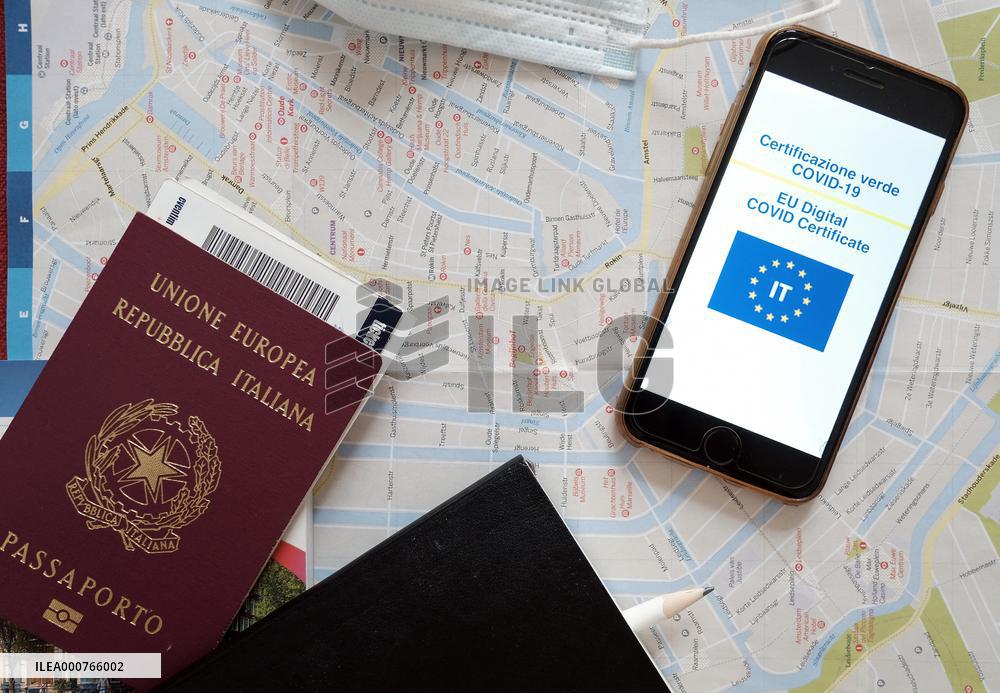 EU Digital Covid Certificate - Rome