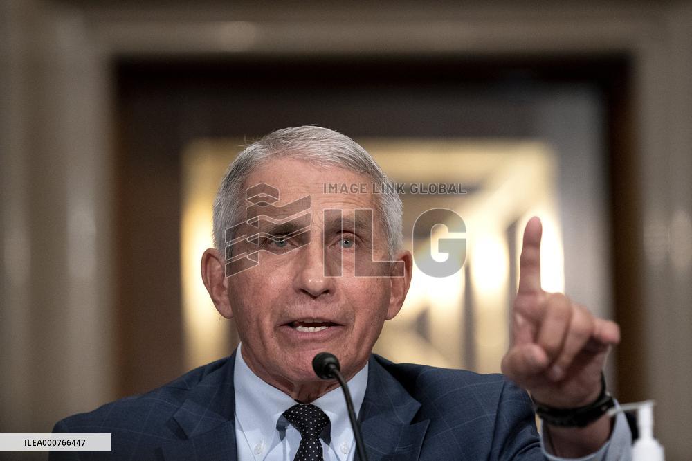 Fauci and Walensky Testify on Covid at Senate committee Hearing