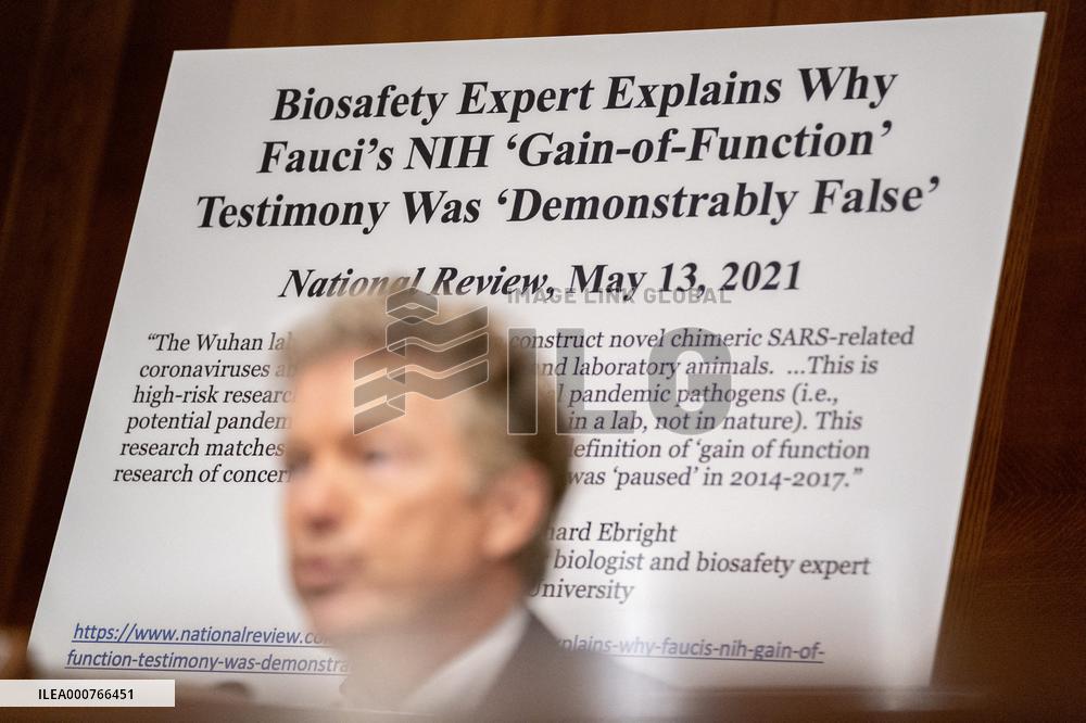 Fauci and Walensky Testify on Covid at Senate committee Hearing