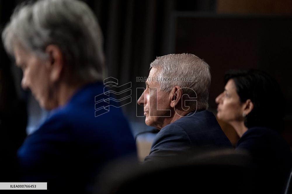 Fauci and Walensky Testify on Covid at Senate committee Hearing