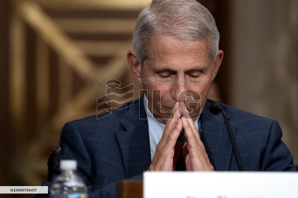 Fauci and Walensky Testify on Covid at Senate committee Hearing
