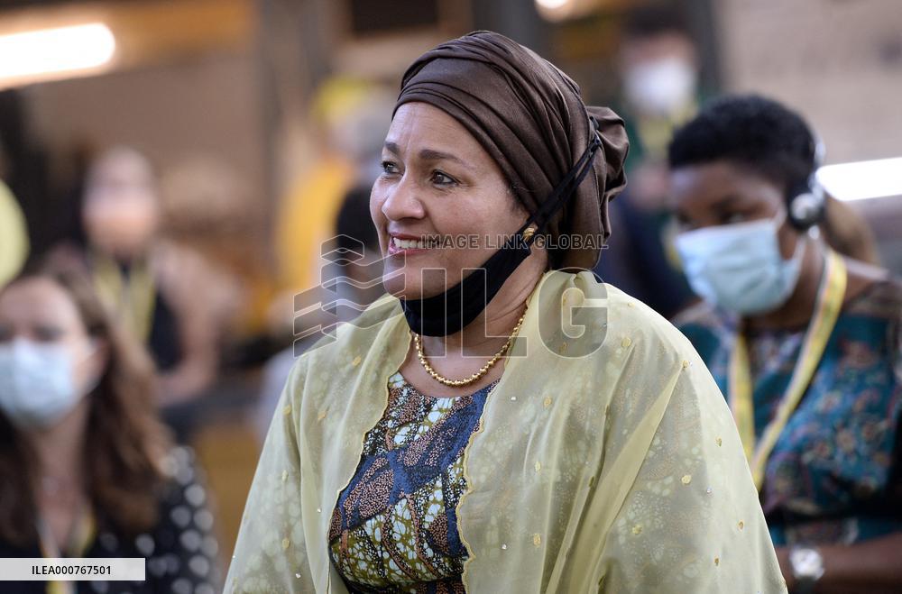 UNs Deputy Secretary-General, Amina J. Mohammed in Rome