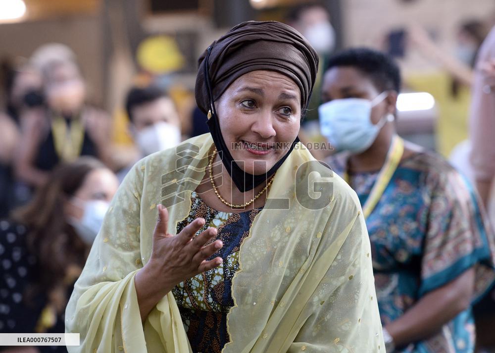 UNs Deputy Secretary-General, Amina J. Mohammed in Rome