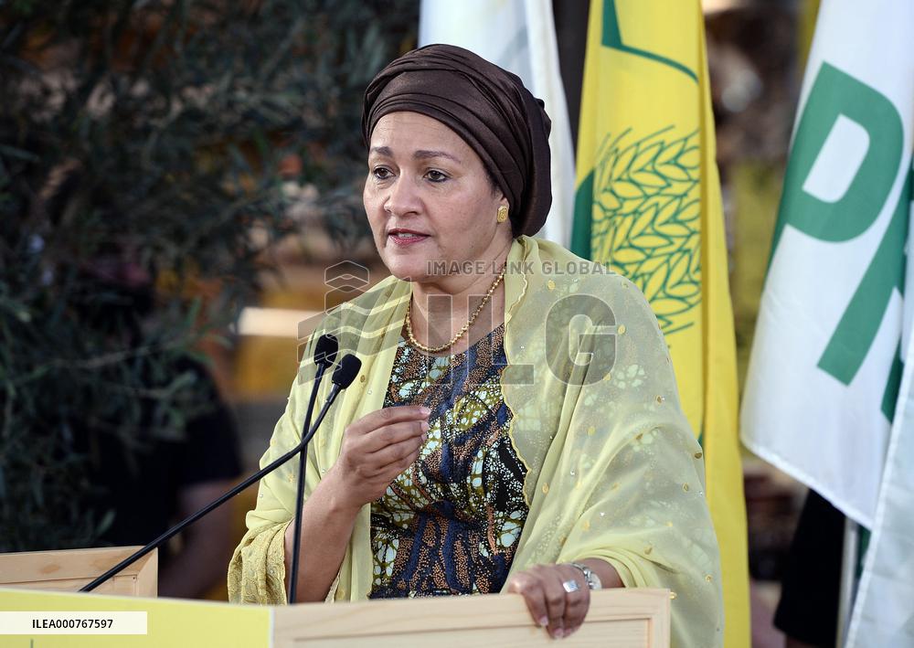 UNs Deputy Secretary-General, Amina J. Mohammed in Rome