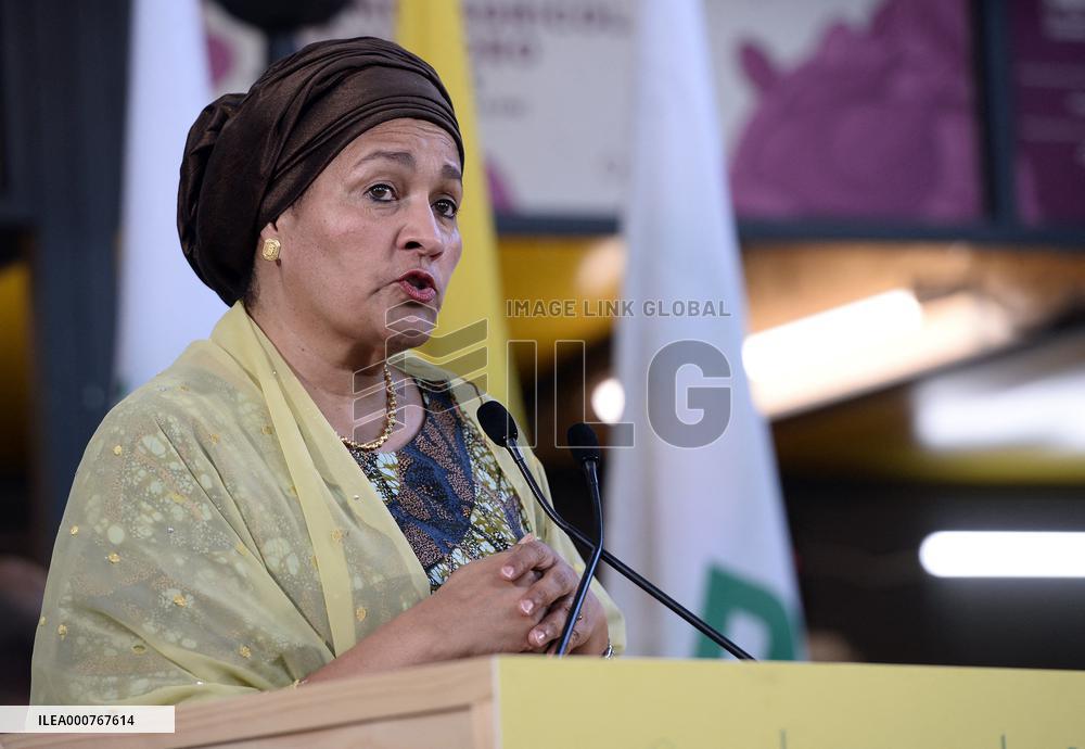 UNs Deputy Secretary-General, Amina J. Mohammed in Rome