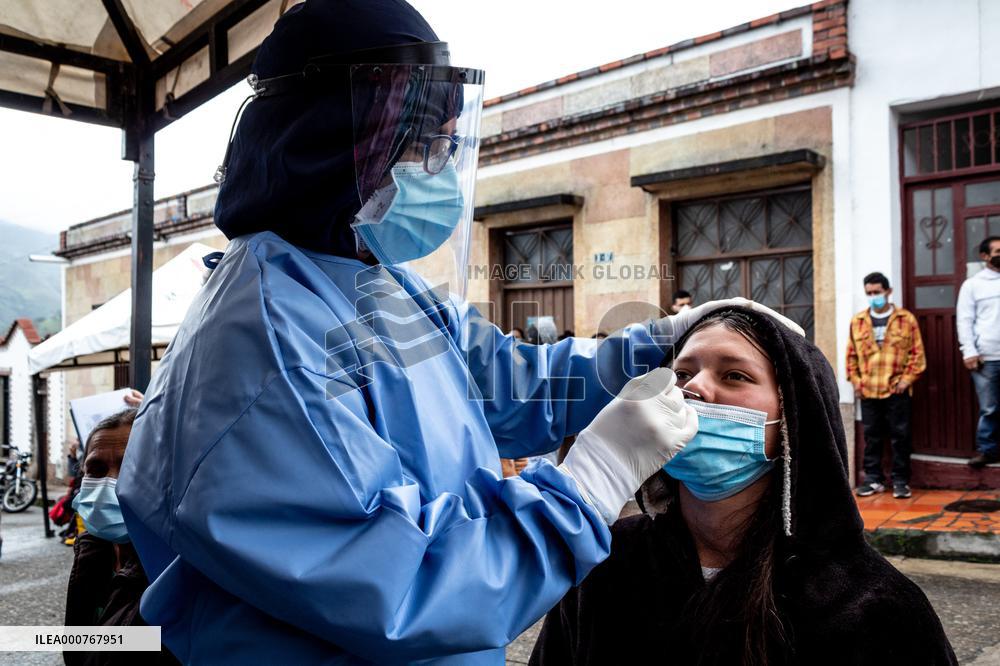 Covid-19 Rural Vaccination And Testing In Colombia