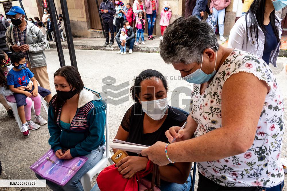 Covid-19 Rural Vaccination And Testing In Colombia
