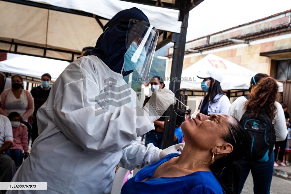 Covid-19 Rural Vaccination And Testing In Colombia