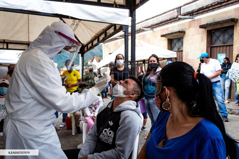 Covid-19 Rural Vaccination And Testing In Colombia