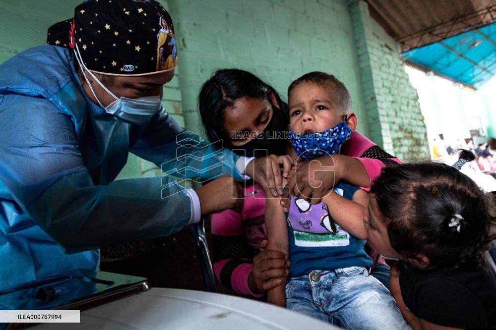 Covid-19 Rural Vaccination And Testing In Colombia