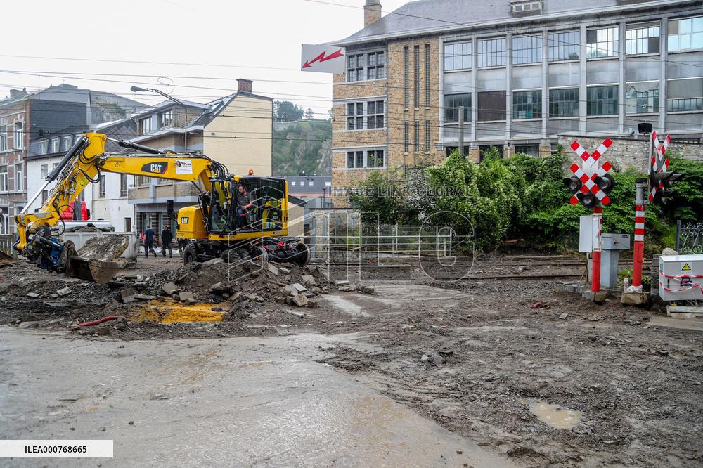 Floods Aftermath - Belgium