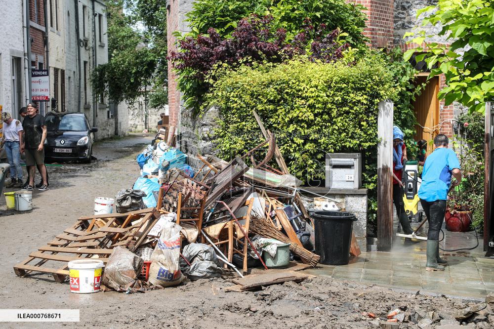 Floods Aftermath - Belgium