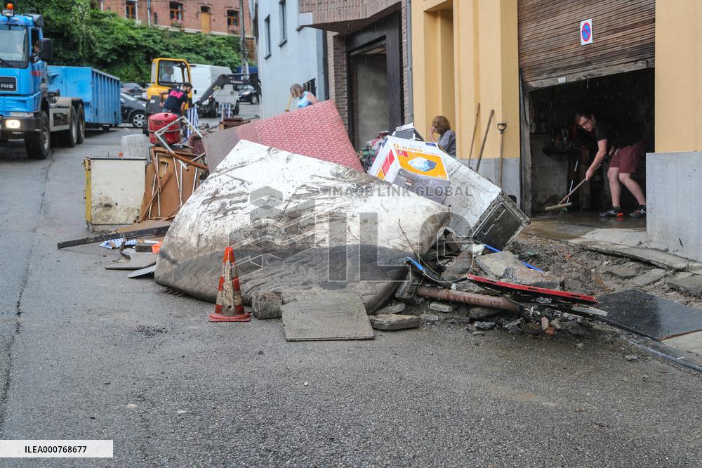 Floods Aftermath - Belgium