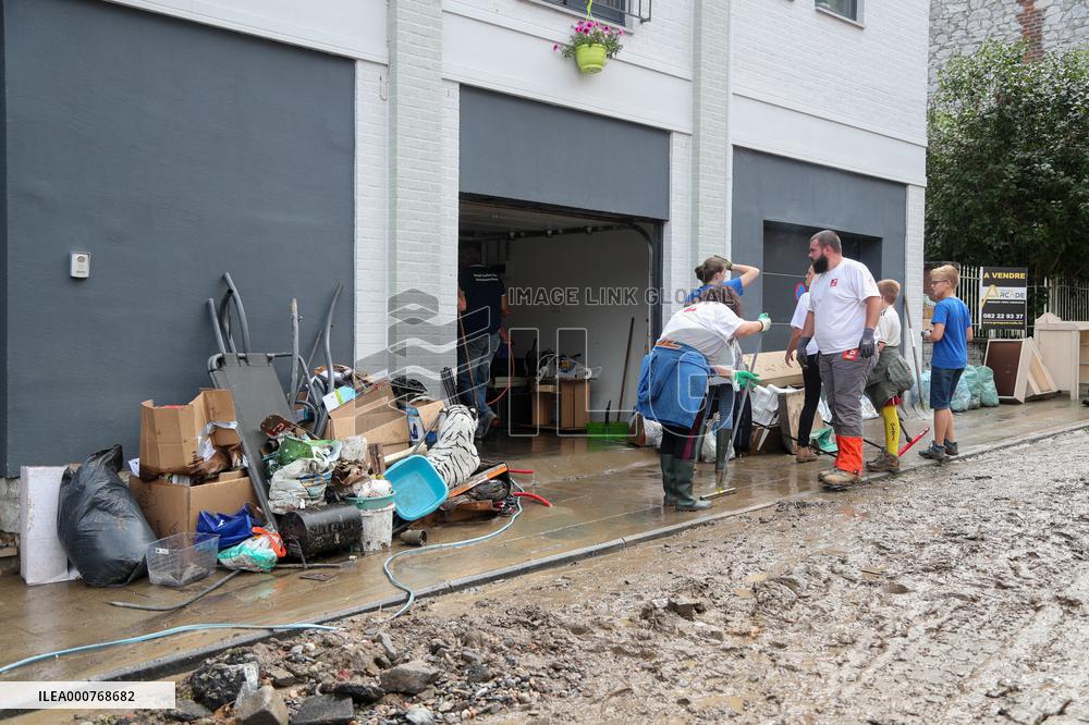 Floods Aftermath - Belgium