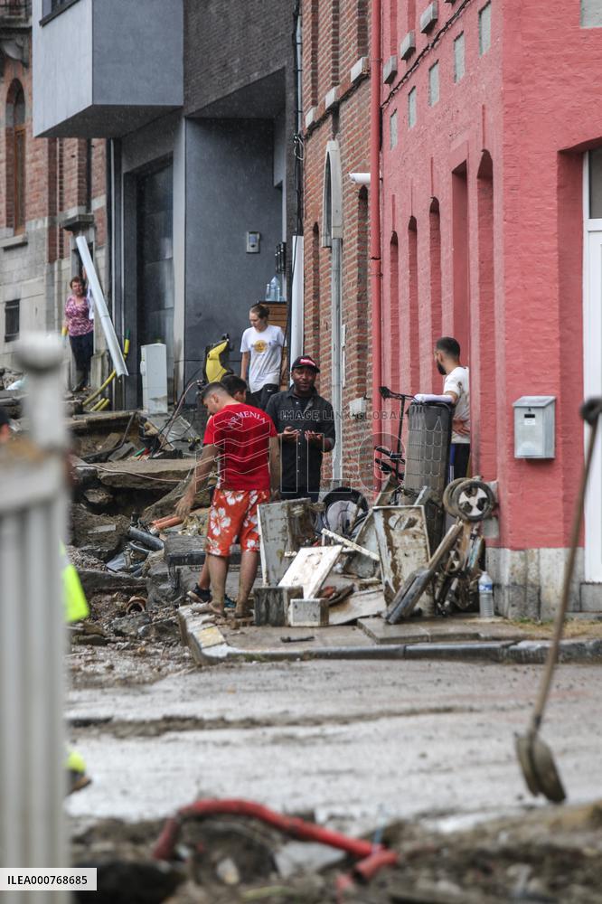 Floods Aftermath - Belgium