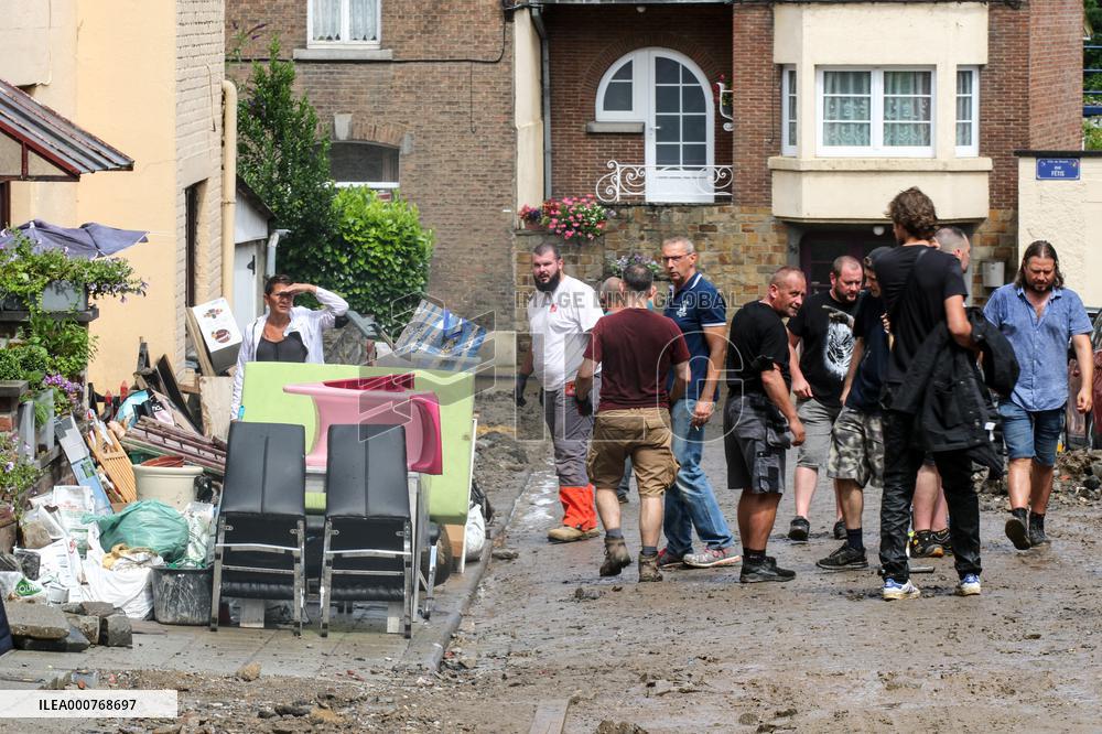 Floods Aftermath - Belgium