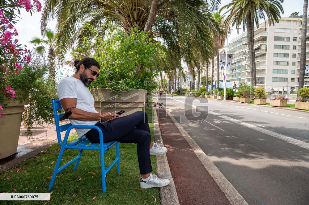 Turkish-German Actor Numan Acar - Cannes