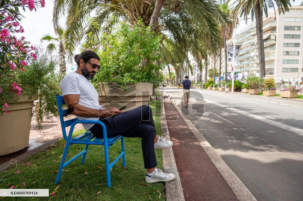 Turkish-German Actor Numan Acar - Cannes