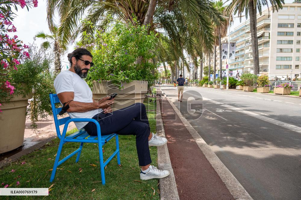 Turkish-German Actor Numan Acar - Cannes