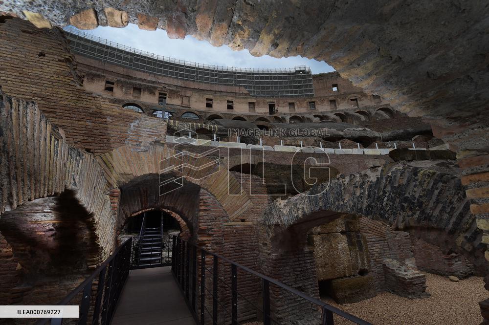 Colosseum's underground levels restored - Rome