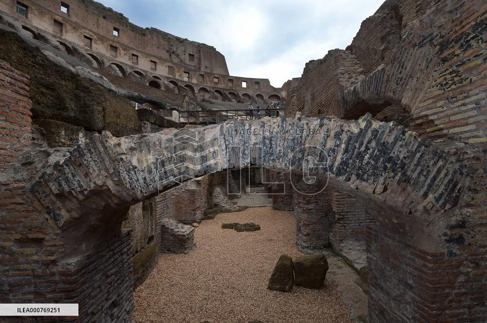Colosseum's underground levels restored - Rome