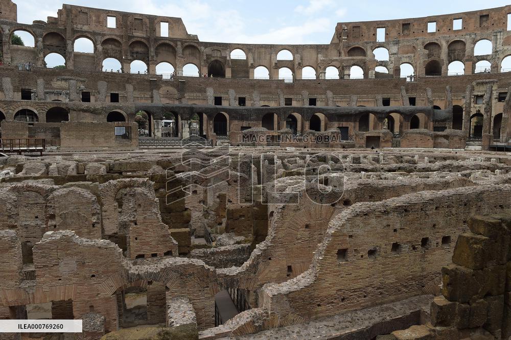 Colosseum's underground levels restored - Rome
