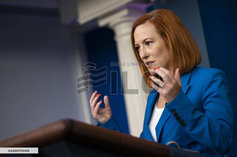 White House Press Secretary Jen Psaki Daily Breifing
