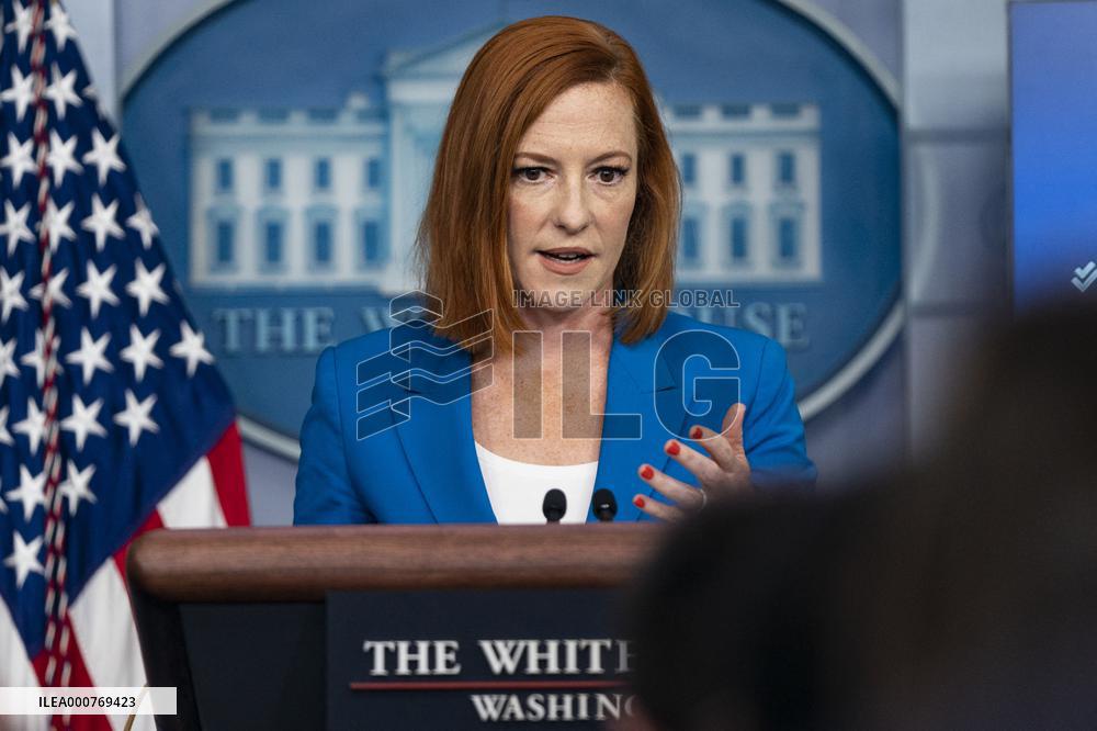 White House Press Secretary Jen Psaki Daily Breifing