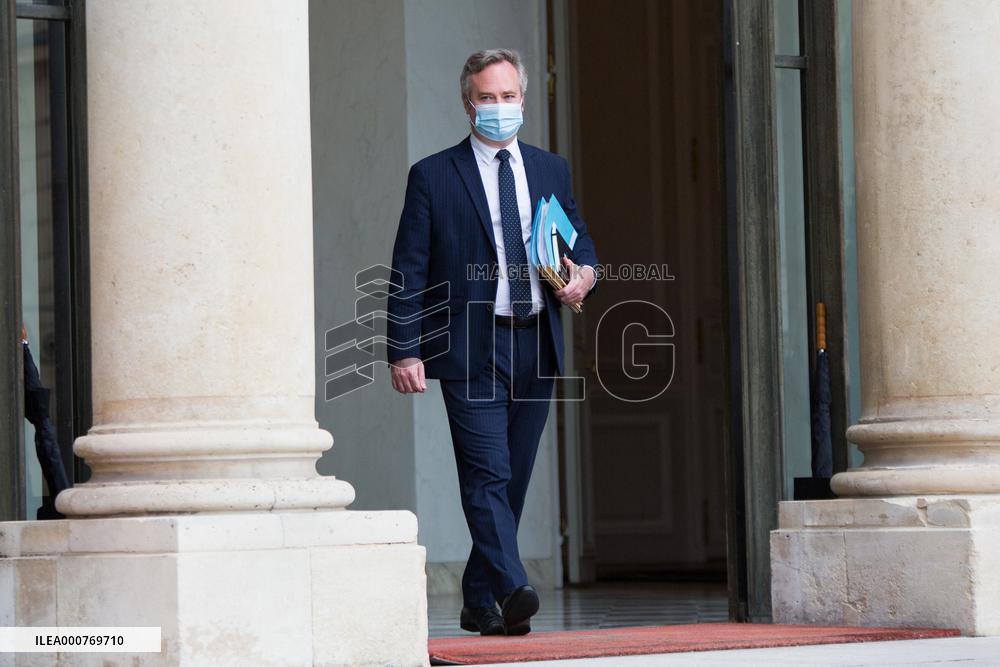 Council Of Ministers Meeting At The Elysee Presidential Palace Nb