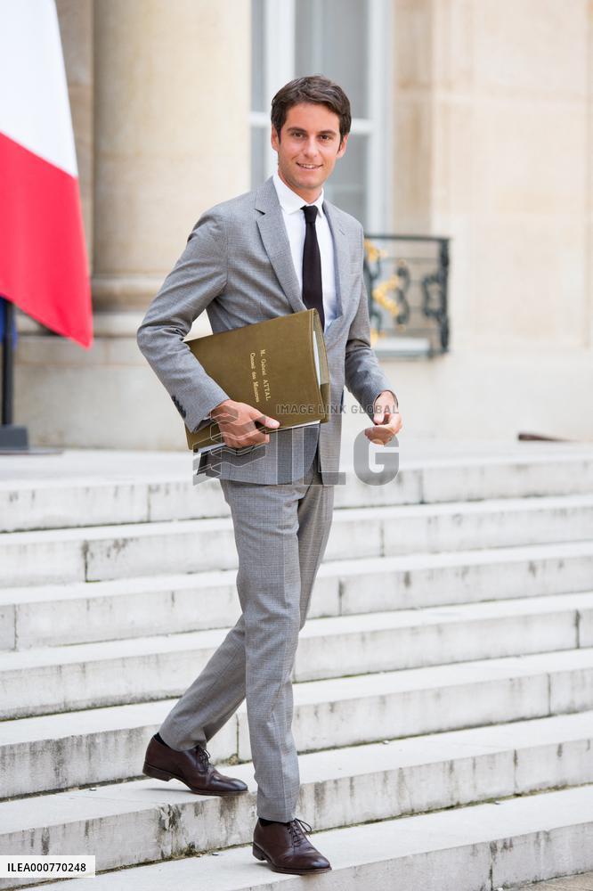 Council Of Ministers Meeting At The Elysee Presidential Palace Nb