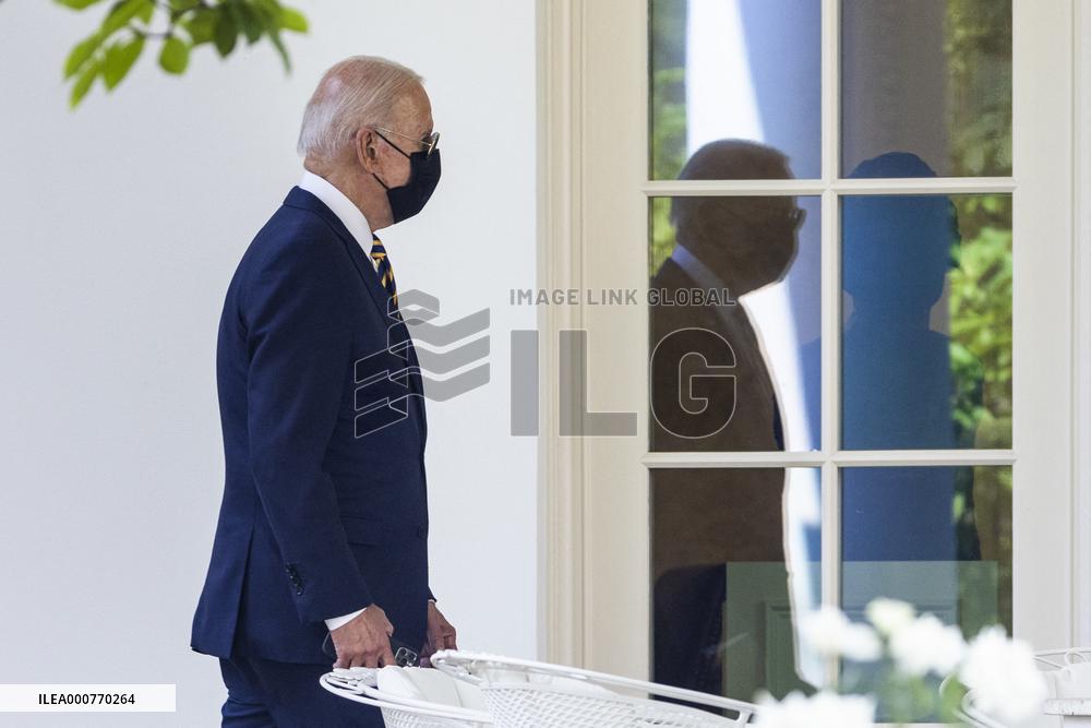 Biden returns to White House from Pennsylvania