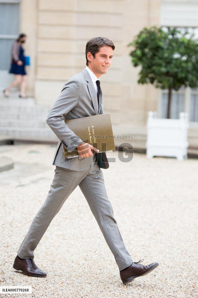 Council Of Ministers Meeting At The Elysee Presidential Palace Nb
