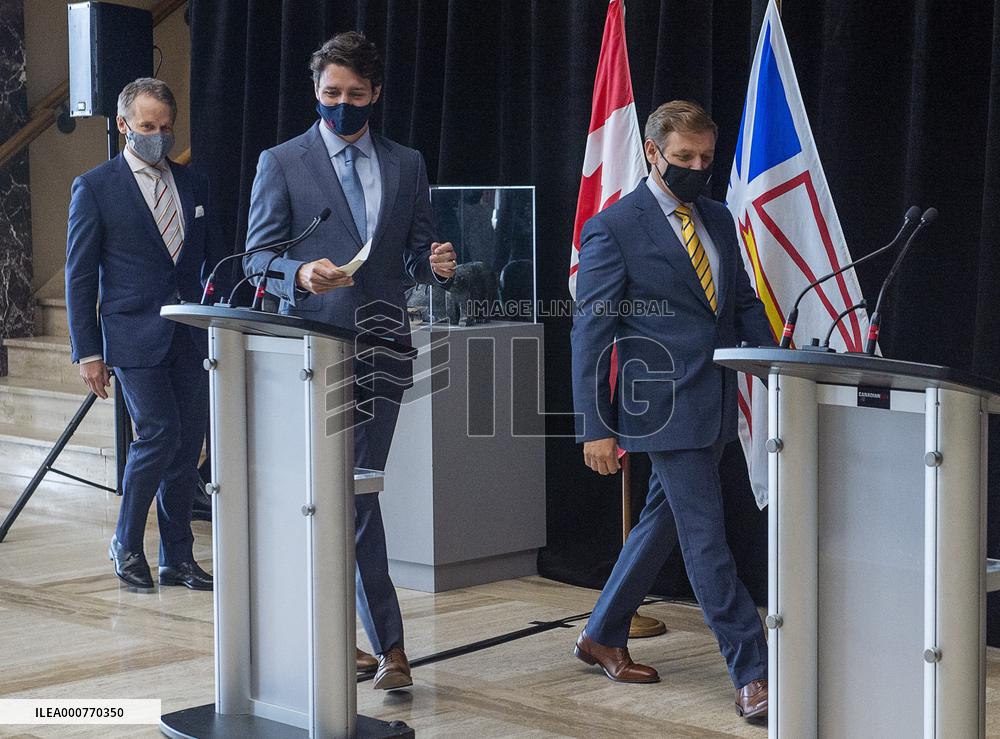Justin Trudeau Visit To St John's