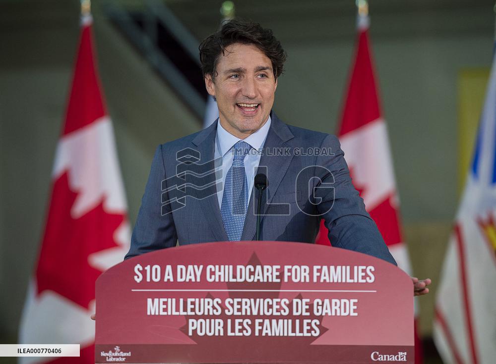 Justin Trudeau Visit To St John's