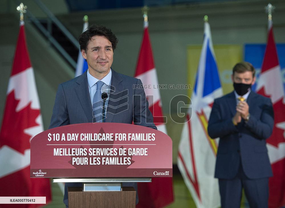 Justin Trudeau Visit To St John's