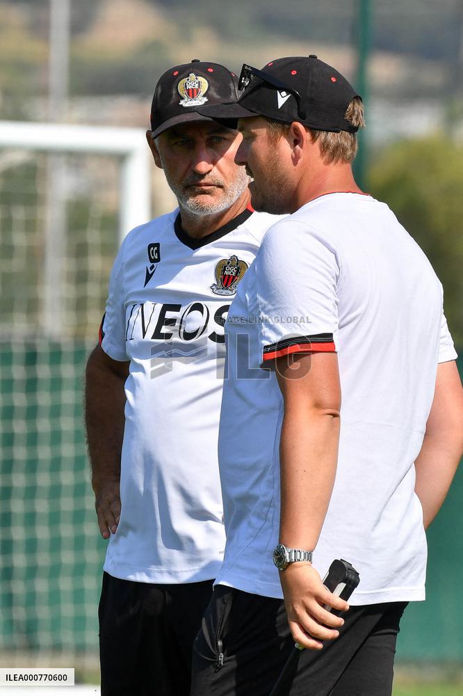 Training Of The OGC Nice Football Team - Nice