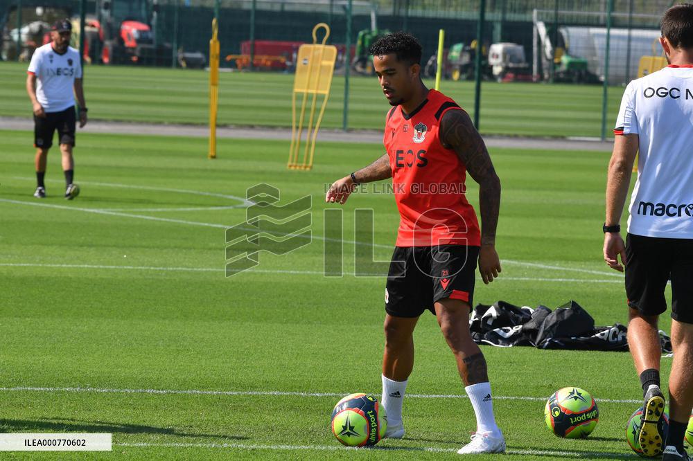 Training Of The OGC Nice Football Team - Nice