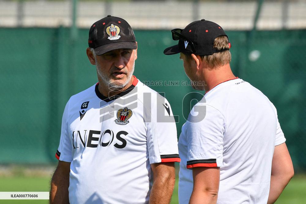 Training Of The OGC Nice Football Team - Nice