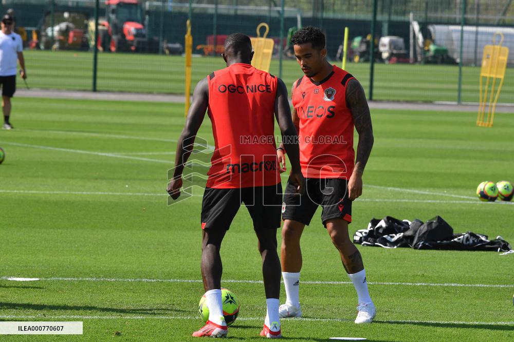 Training Of The OGC Nice Football Team - Nice