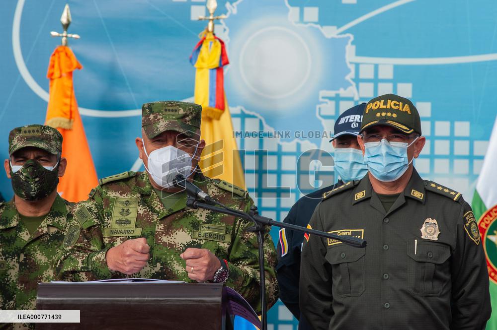 Minister Of Defense Speaks On Haiti - Bogota