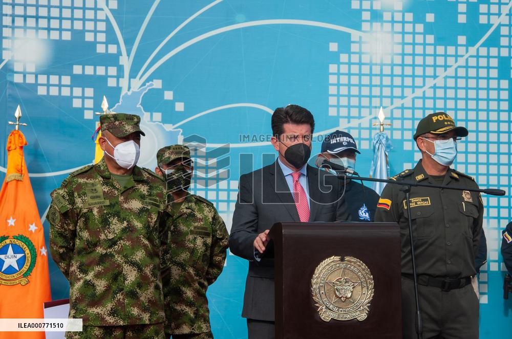 Minister Of Defense Speaks On Haiti - Bogota