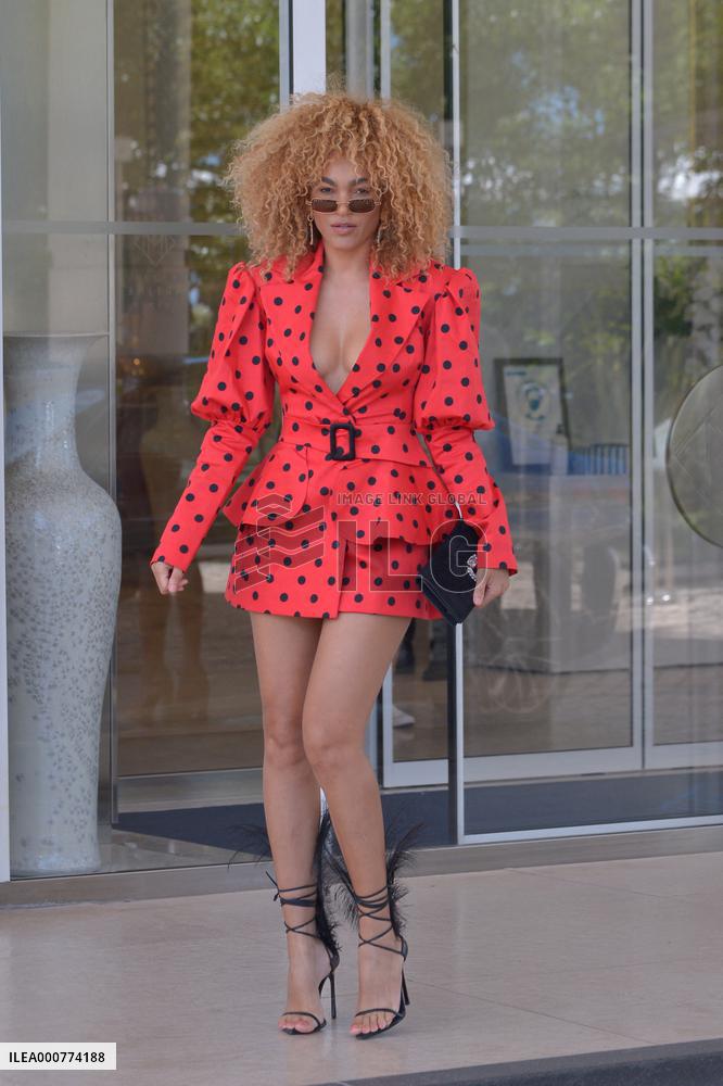 74th Cannes Film Festival Celebs Out Of Martinez Hotel